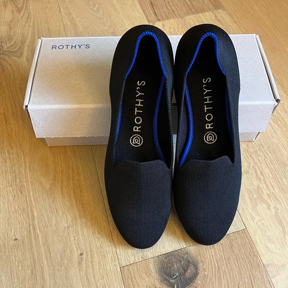 Rothy’s The Loafer - Black - Picture 1 of 8